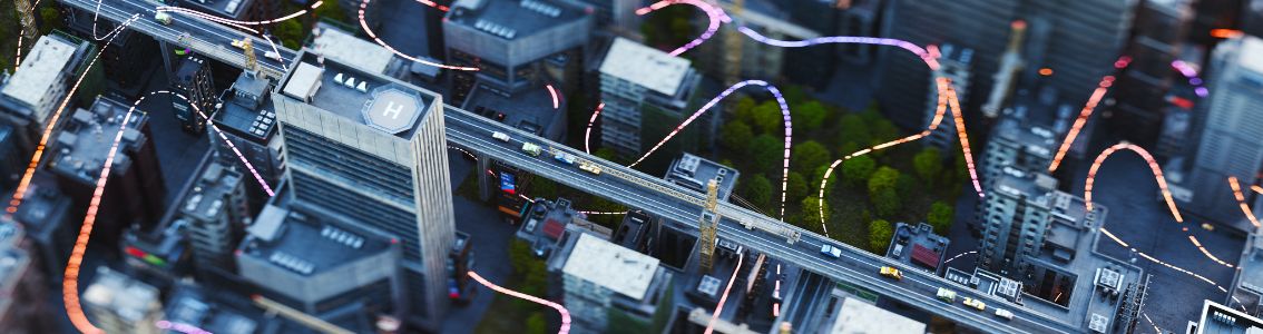 Näkymättömät langattomat yhteydet kaupungissa