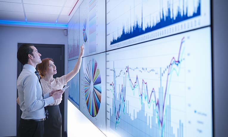 Data analytics illustration 
