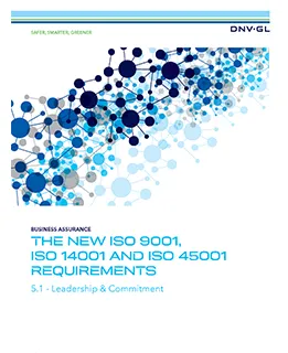 新版ISO 9001, ISO 14001 and ISO 45001 标准要求