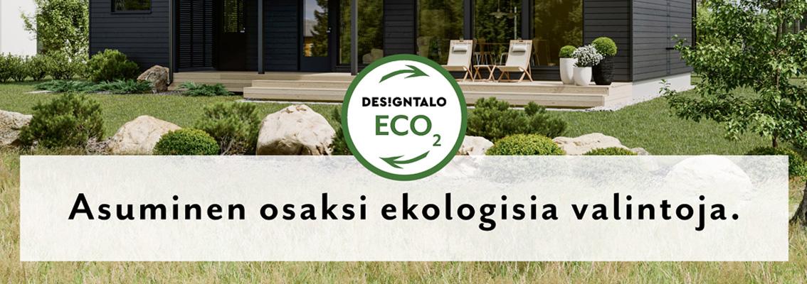 Hiilineutraalit ECO2 omakotitalot