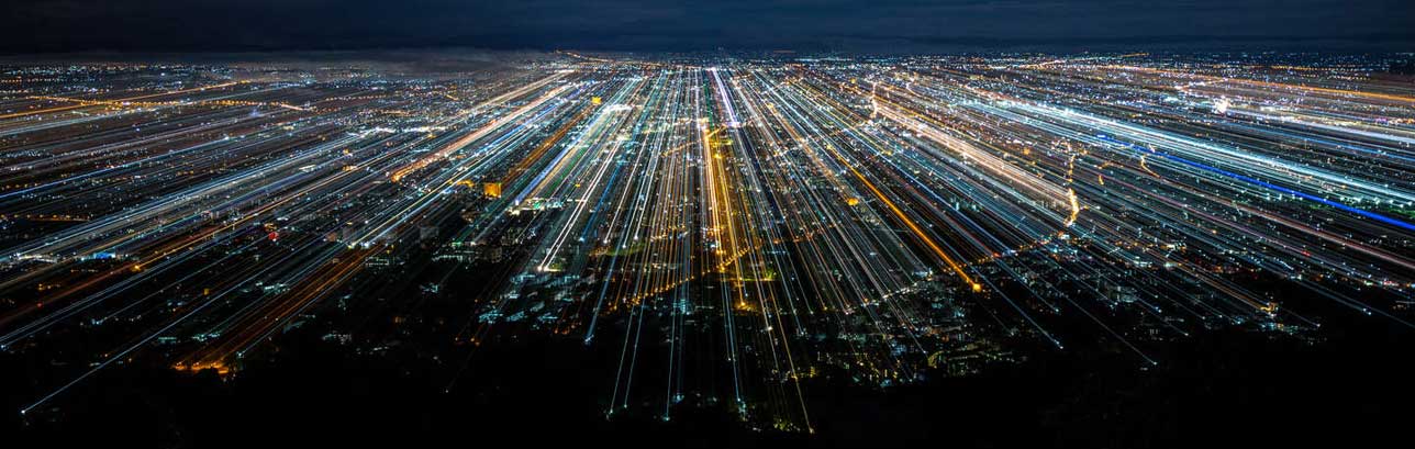 Night shot from view point